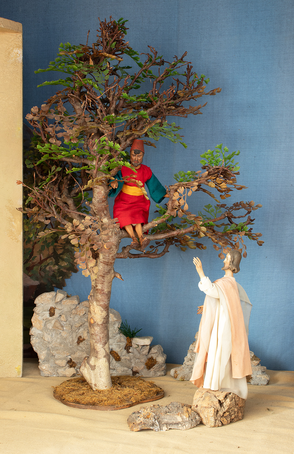 Jesus und Zachaeus, Max Huscher, Priesterseminar Bamberg